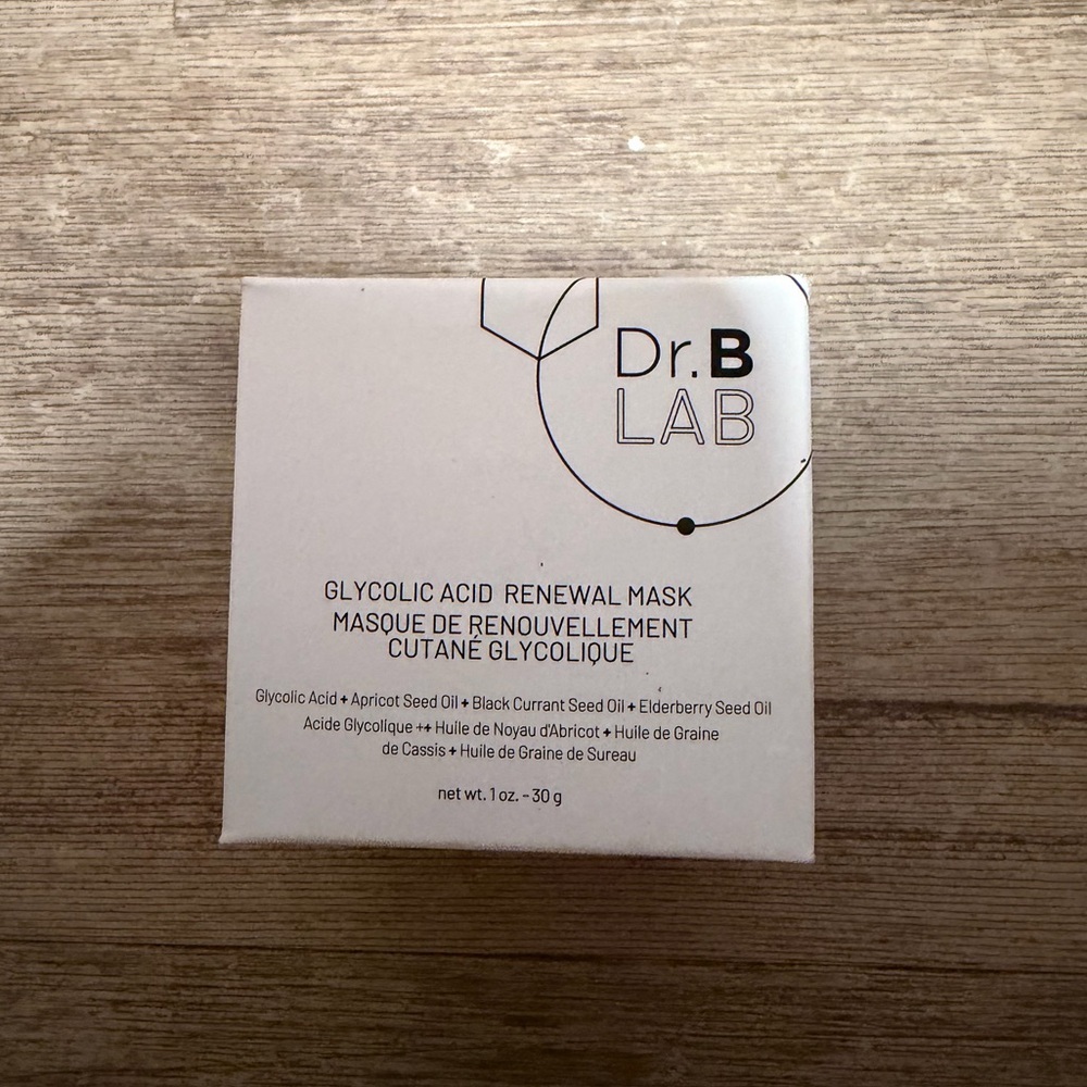 Dr. B Lab Glycolic Acid Renewal Mask - BNIB - MSRP $52 - Picture 2 of 9